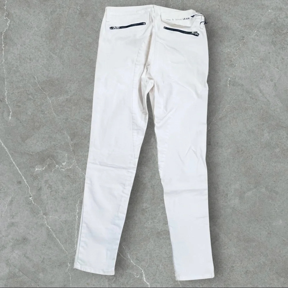 NWT Rag & Bone High Rise Biker Jeans - Picture 8 of 15